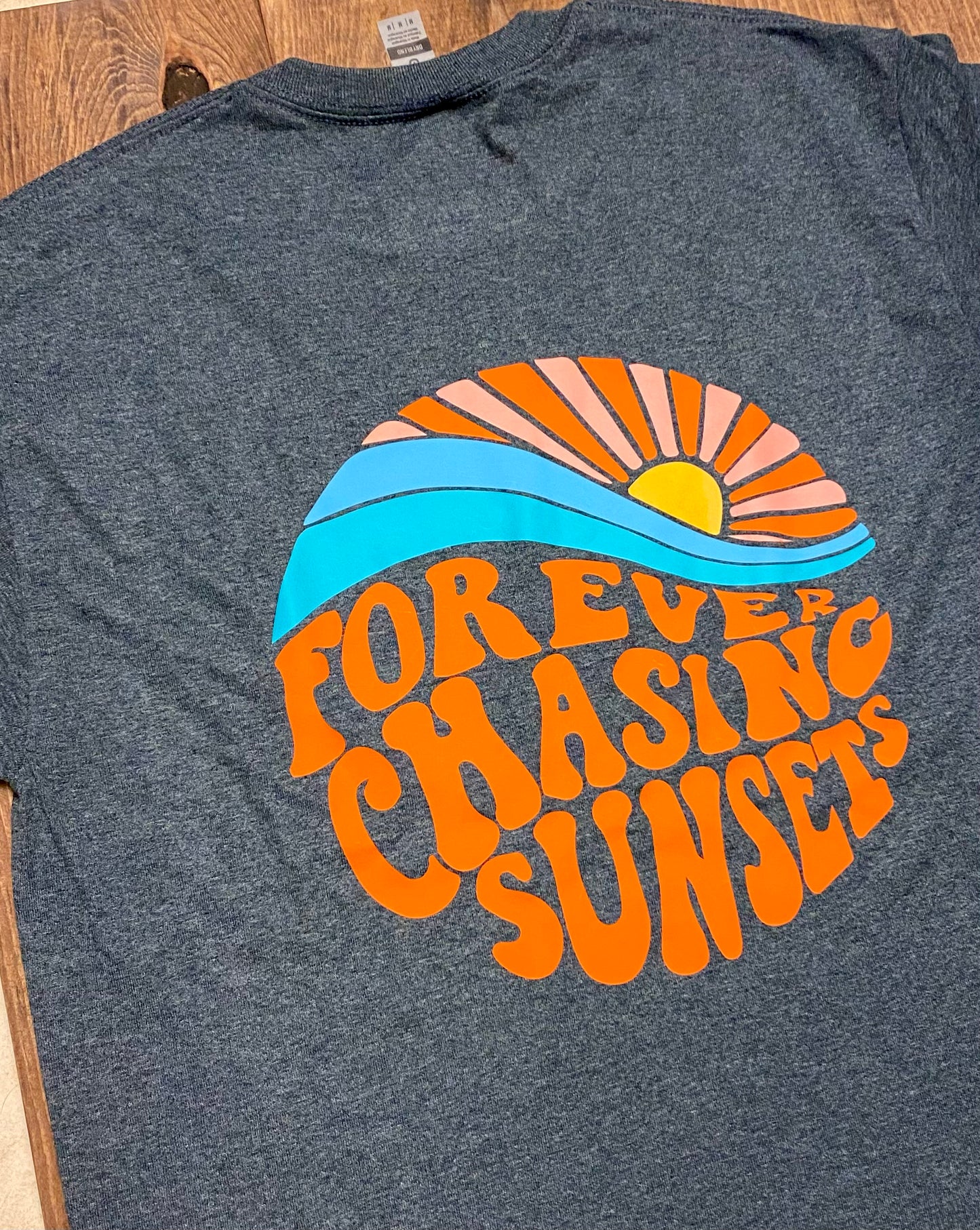 Forever Chasing Sunsets Short Sleeve Tee