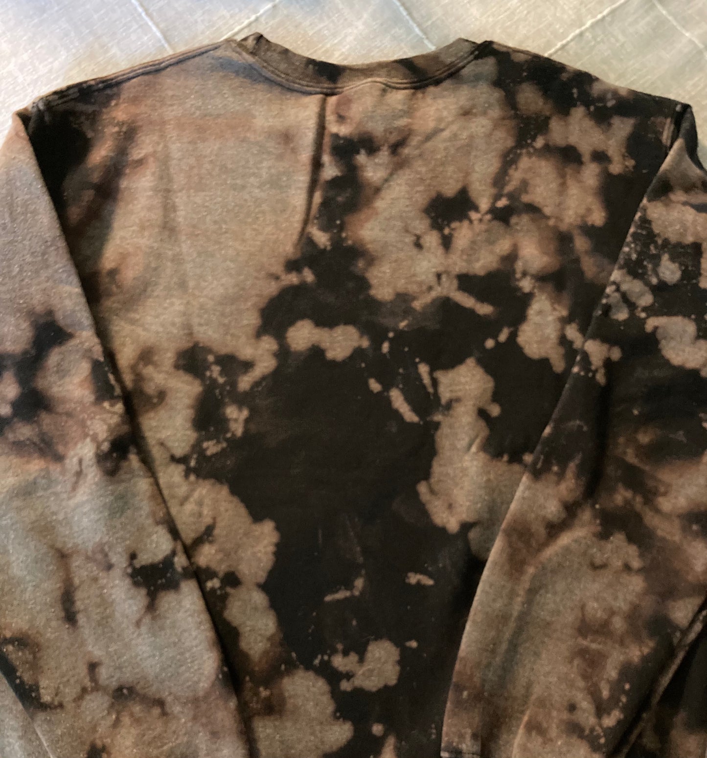 Sanderson Witch Museum Black Bleached Unisex Crew Neck Sweatshirt